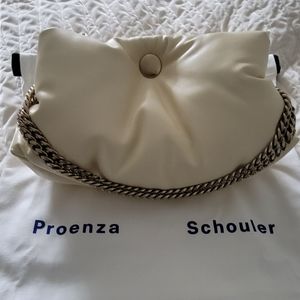 Proenza Schouler lambskin puffy chain tobo